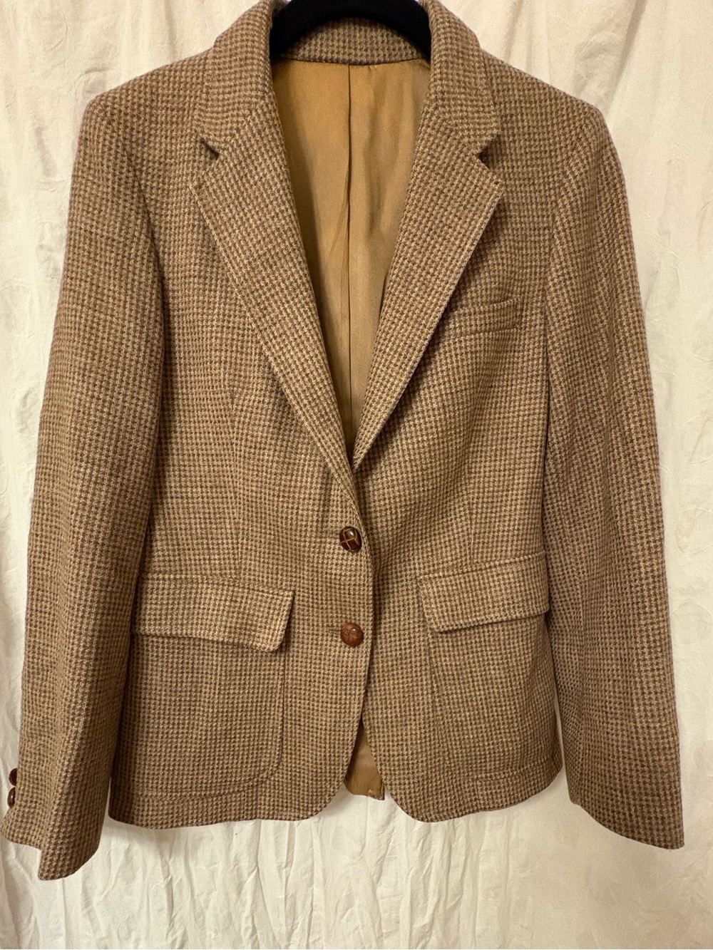 Vintage wool with suede elbow patches jacket. Women’s large.